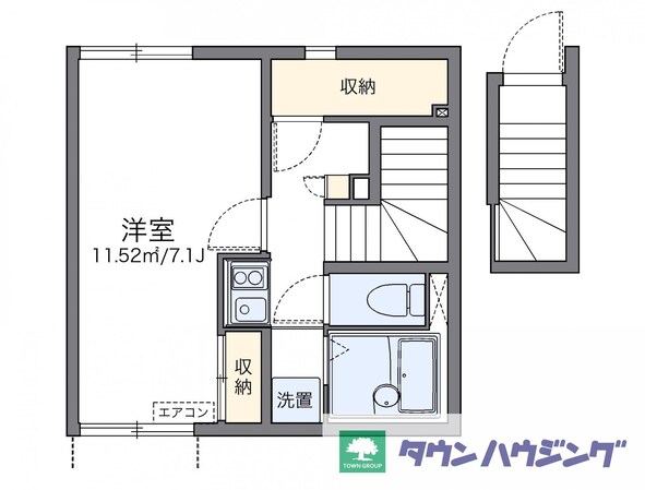 レオネクストルミエールＫａｙａの物件間取画像